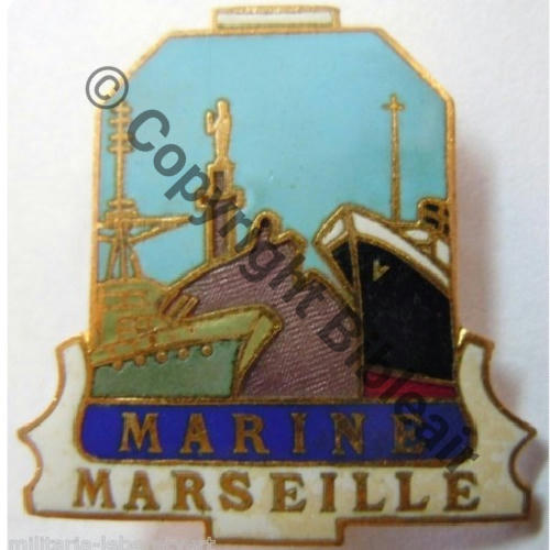 MARINE MARSEILLE  A.AUGIS ST.BARTH LYON 3Li Bol fenetre allonge Granuleux Sc.leberetvert PV20Eur 